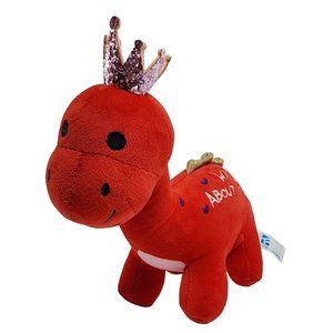 Fengtuo International Ltd. Red Dinosaur Plush Stuffed Animal Wild About You Toy